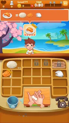 Sushi Master - Cooking story android App screenshot 0