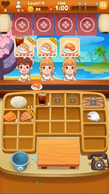 Sushi Master - Cooking story android App screenshot 1